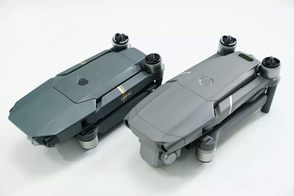 DJI Mavic 2 Pro e DJI Mavic Pro