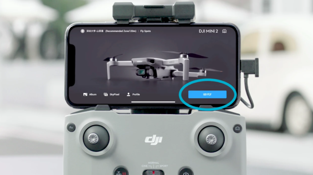 app dji fly